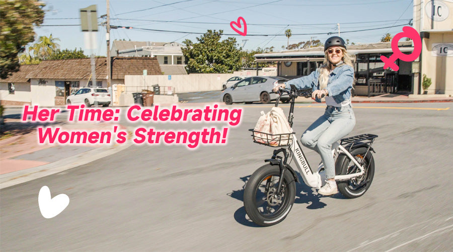 Spring into Freedom: Women's Day Electric Bike Adventures