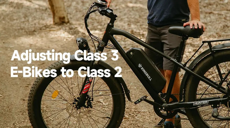 Adjusting Class 3 E-Bikes to Class 2: A Comprehensive Guide